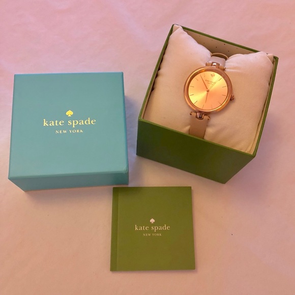 NWOT Kate Spade Holland Vachetta watch - Picture 2 of 8